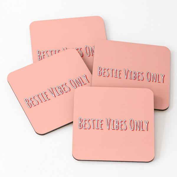 Item preview, Bestie Vibes Only Red designed and sold by Qestro.