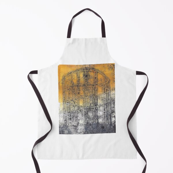 Item preview, Gas Tower monoprint 2 designed and sold by JaninaMaher.