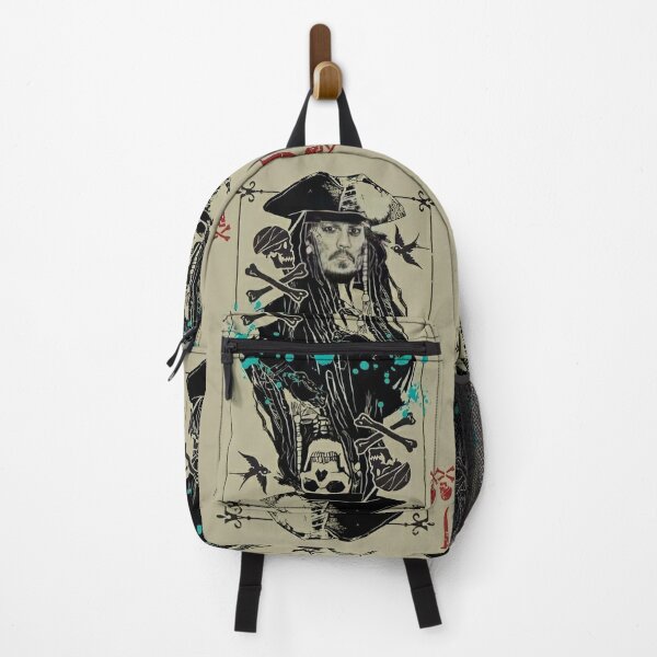 Card Jack Sparrow | Pirates of the Caribbean  Backpack