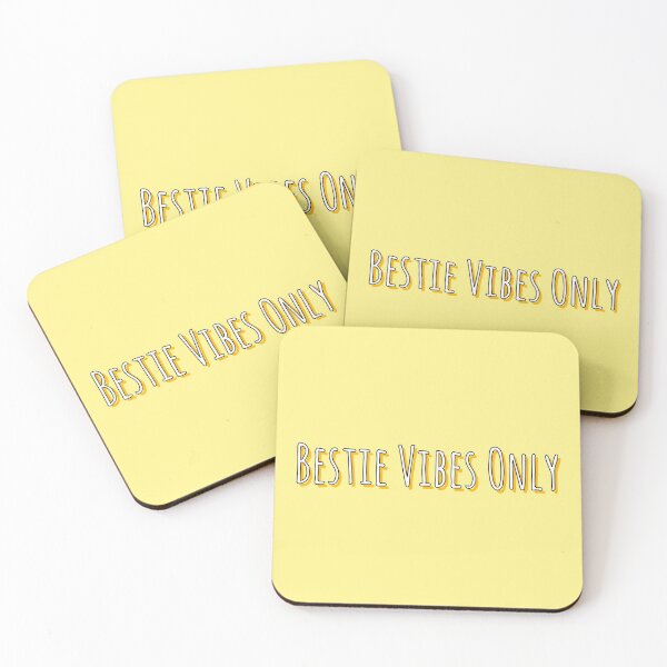 Item preview, Bestie Vibes Only Orange designed and sold by Qestro.