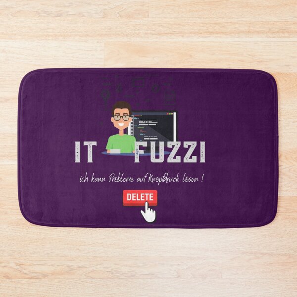 Item preview, IT Fuzzi "Delete Problem Solver" designed and sold by Nickibeutel.