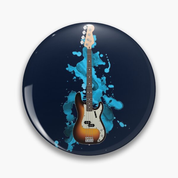 Item preview, P-style Bass Guitar Sunburst Color designed and sold by nightsworthy.