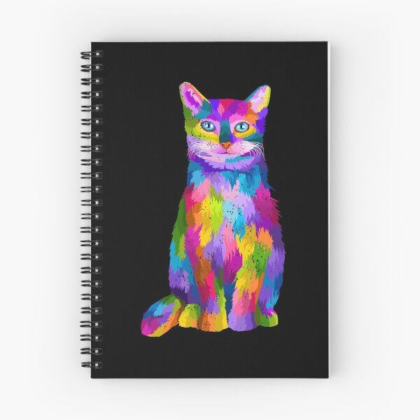 Item preview, Colorful Geometric Cats for Cat Lover Owner designed and sold by PinkyTree.