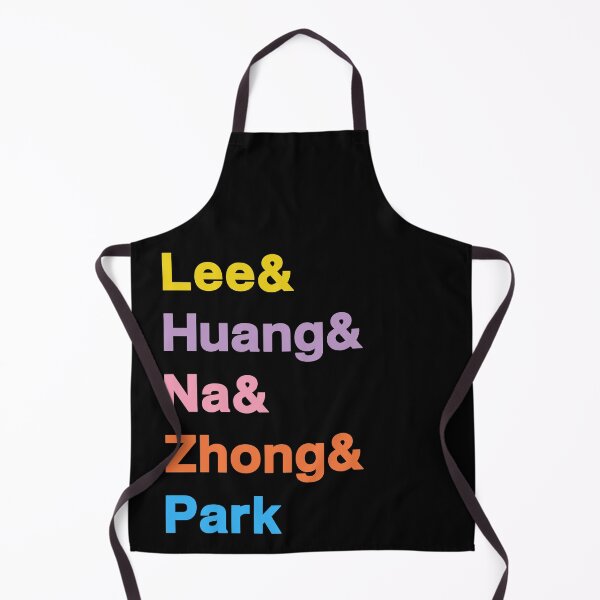 Item preview, NCT Dream Member Names List Colourful designed and sold by Suicune1000.