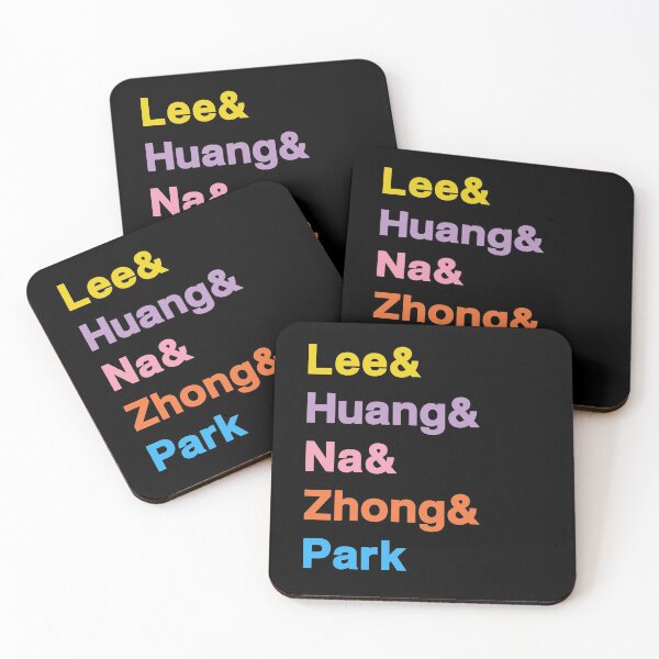 Item preview, NCT Dream Member Names List Colourful designed and sold by Suicune1000.