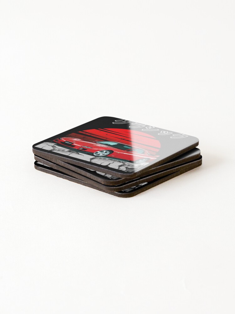 Thumbnail 4 of 5, Coasters (Set of 4), Classic RX7 Classic Cars designed and sold by Romyen.