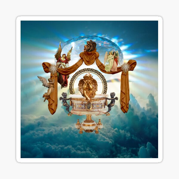 Item preview, 3d angel statue design designed and sold by Beyhandesgn.