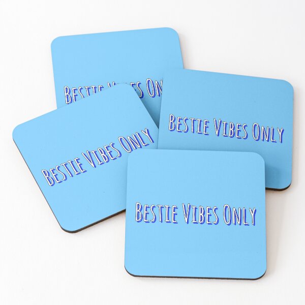 Item preview, Bestie Vibes Only Blue designed and sold by Qestro.