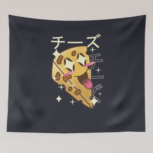 Item preview, Cute anime cheese designed and sold by DerSenat.