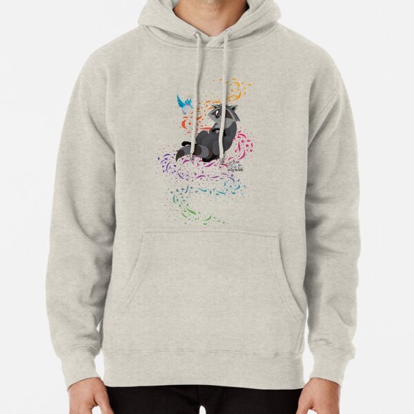 Adorable Little Raccoon Pullover Hoodie