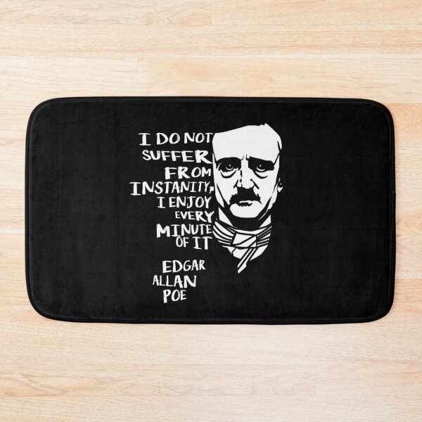 Item preview, Edgar Allan Poe Quotes Horror Macabre Literary Poet Author Gift designed and sold by TopTeeShop.