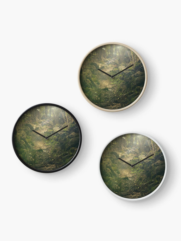 Thumbnail 3 of 4, Clock, Forest designed and sold by Olemon.