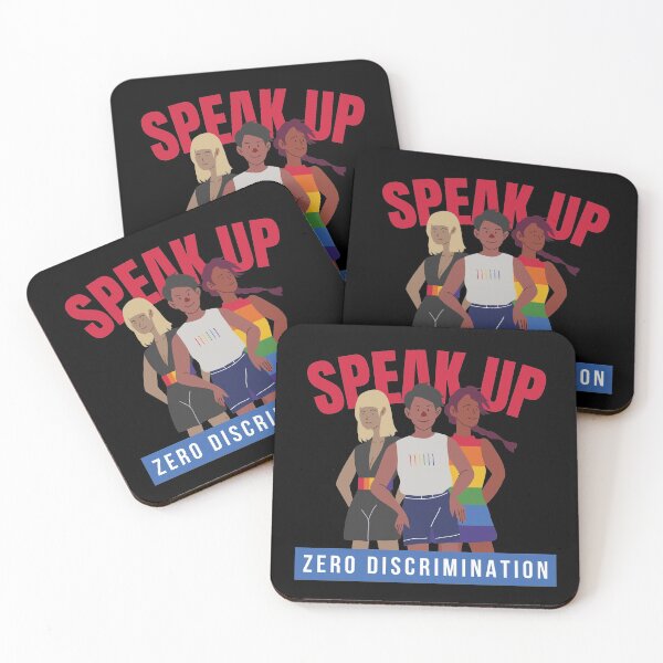 Item preview, Speak Up - Zero Discrimination - Zero Discrimination Day Design designed and sold by P2CPOD.