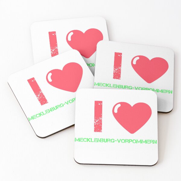 Item preview, I love Mecklenburg-Western Pomerania design designed and sold by Stylehigh.