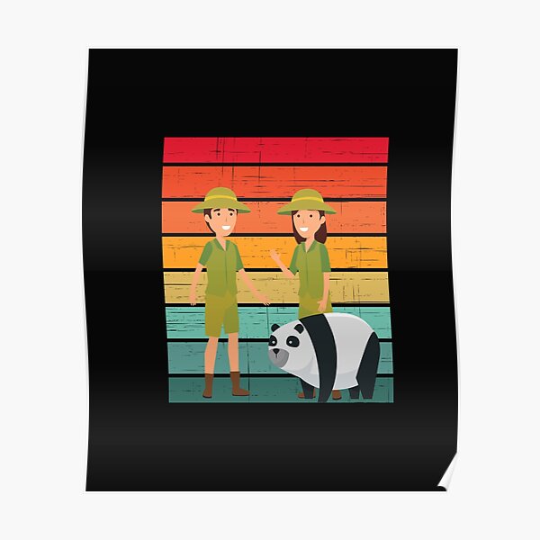 zookeeper lover design Poster