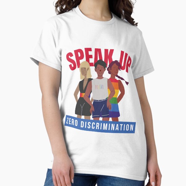 Item preview, Speak Up - Zero Discrimination - Zero Discrimination Day Design designed and sold by P2CPOD.