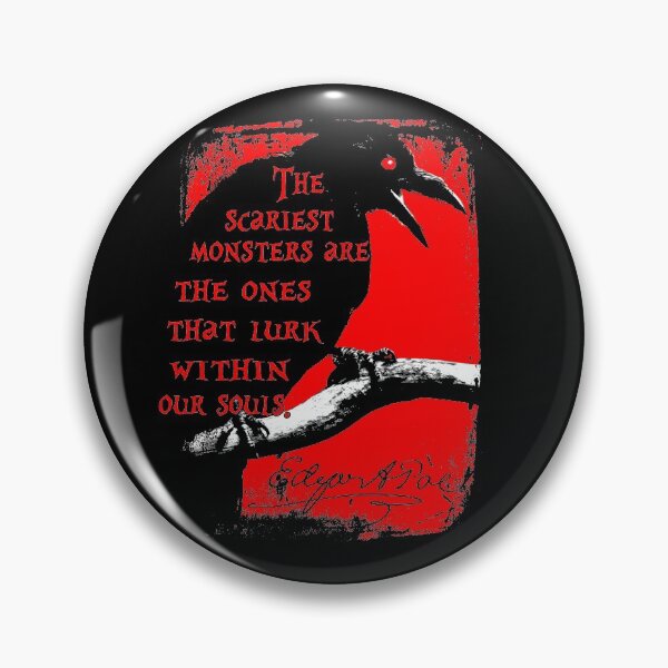 Item preview, Edgar Allan Poe Quotes Horror Macabre Literary Poet Author Gift designed and sold by TopTeeShop.