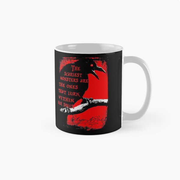Item preview, Edgar Allan Poe Quotes Horror Macabre Literary Poet Author Gift designed and sold by TopTeeShop.