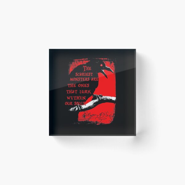 Item preview, Edgar Allan Poe Quotes Horror Macabre Literary Poet Author Gift designed and sold by TopTeeShop.