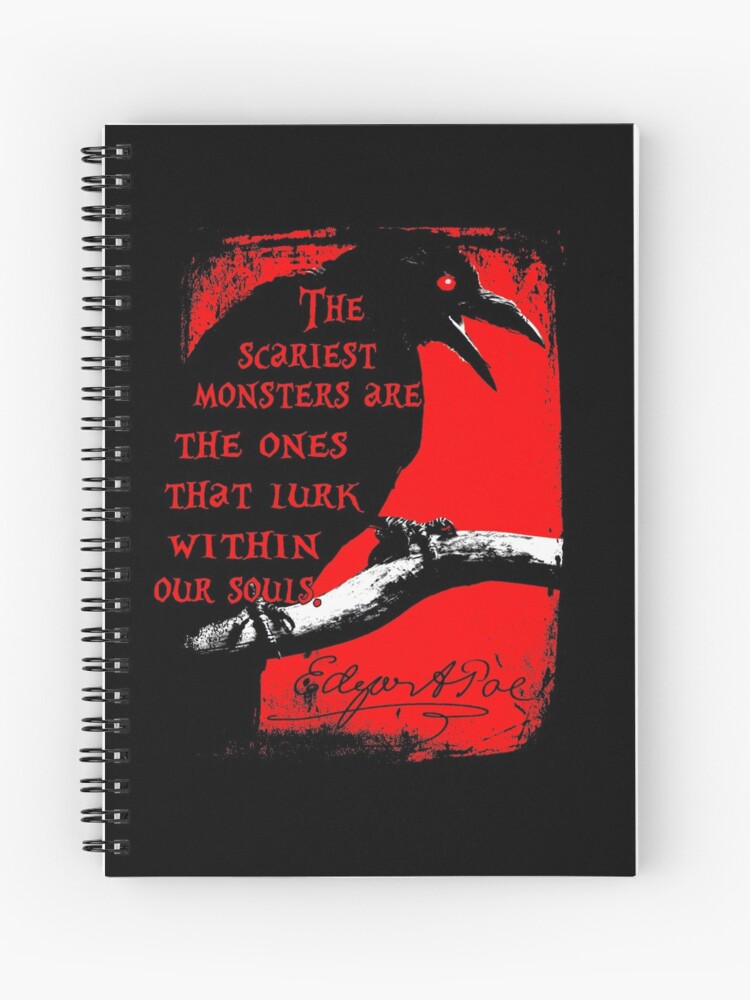Edgar Allan Poe Gifts- The Scariest Monsters Are The Ones Edgar Allan Poe Gifts- The Scariest Monsters Are The Ones
