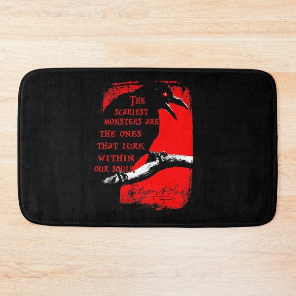 Item preview, Edgar Allan Poe Quotes Horror Macabre Literary Poet Author Gift designed and sold by TopTeeShop.