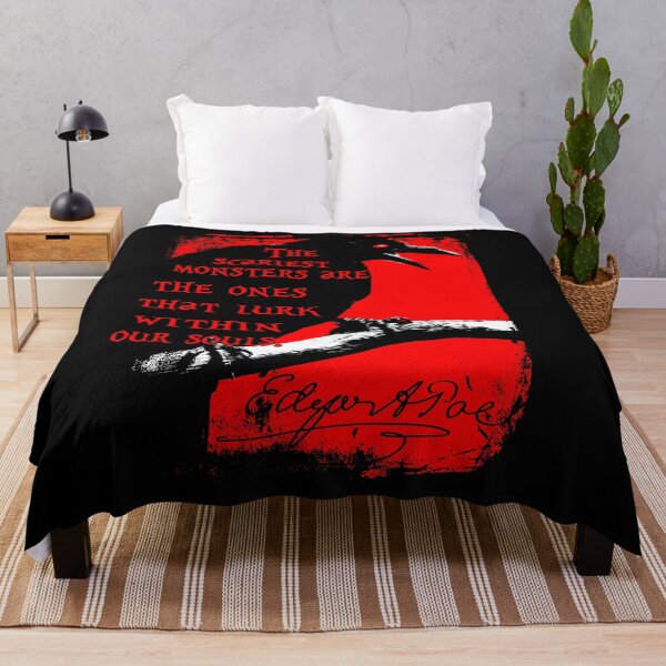 Artikelvorschau, Zitate von Edgar Allan Poe, Horror, makaber, literarischer Dichter, Autor, Geschenk entworfen und verkauft von TopTeeShop.