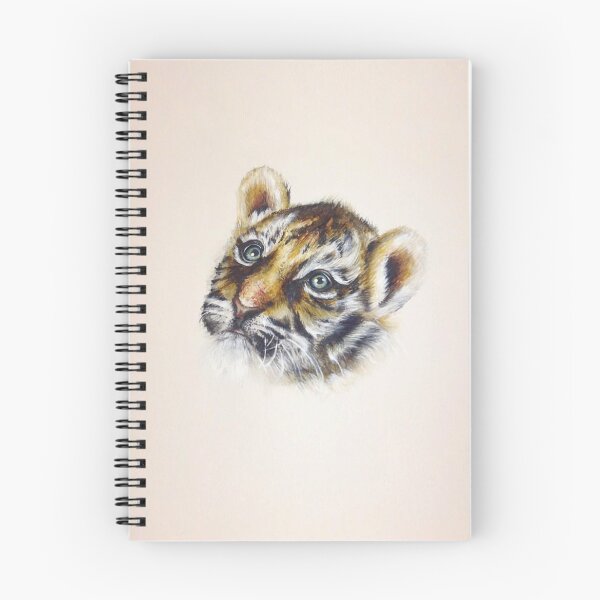 Item preview, Tiger Cub Watercolour designed and sold by Jacqui Frank.