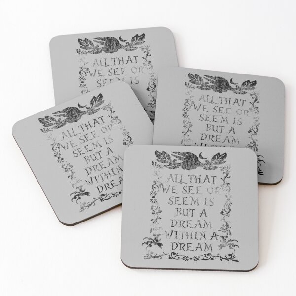 Item preview, Edgar Allan Poe Quotes Horror Macabre Literary Poet Author Gift designed and sold by TopTeeShop.