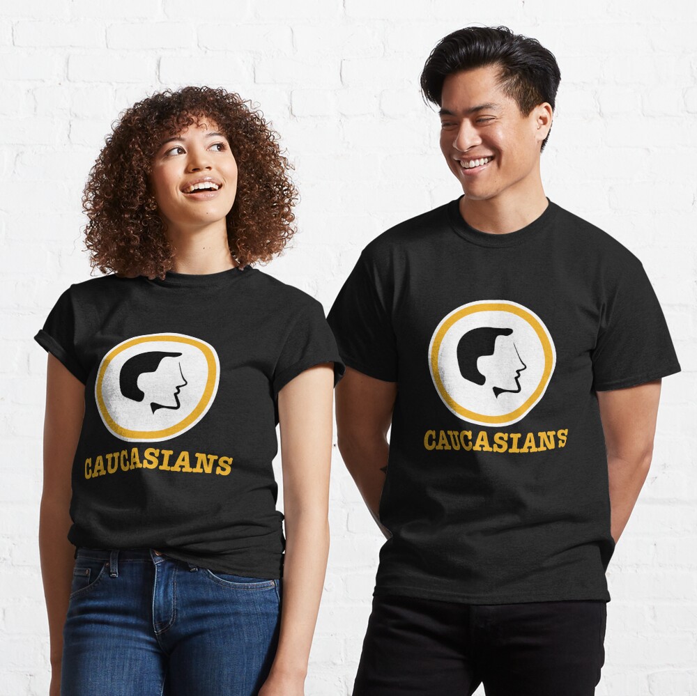 Retro Washington Caucasians Funny Caucasians T-Shirt