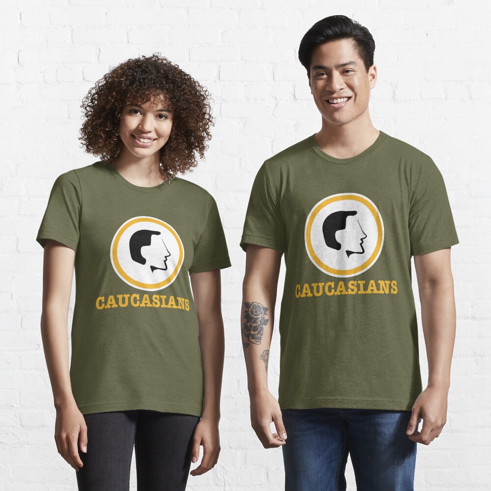 Retro Washington Caucasians Funny Caucasians T-Shirt