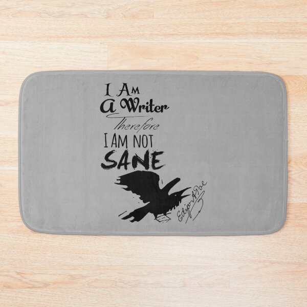 Item preview, Edgar Allan Poe Quotes Horror Macabre Literary Poet Author Gift designed and sold by TopTeeShop.