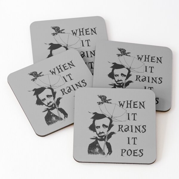 Item preview, Edgar Allan Poe Quotes Horror Macabre Literary Poet Author Gift designed and sold by TopTeeShop.