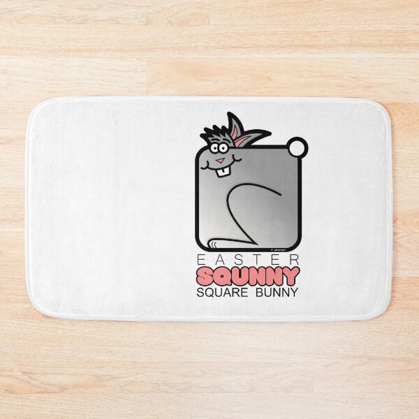 Item preview, Easter Bunny Retro Square Squnny designed and sold by Quooki.