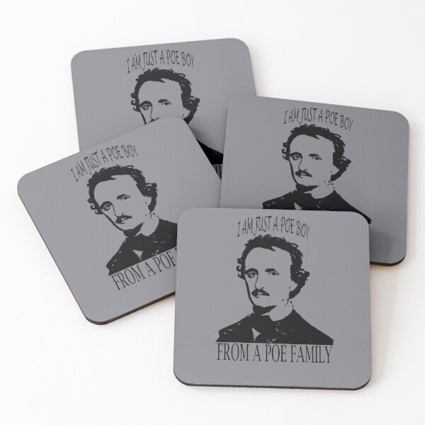 Item preview, Edgar Allan Poe Quotes Horror Macabre Literary Poet Author Gift designed and sold by TopTeeShop.