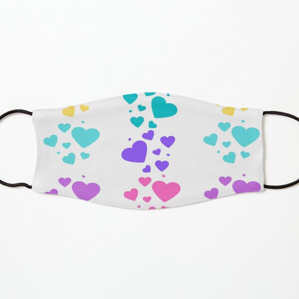 Colours of My Heart are Inclusive | THIS IS LIFE series (rainbow) Kids Mask