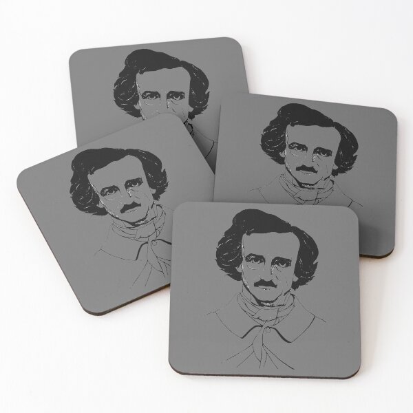 Item preview, Edgar Allan Poe Quotes Horror Macabre Literary Poet Author Gift designed and sold by TopTeeShop.