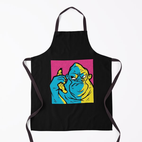 Item preview, Gorilla monkey with banana designed and sold by DerSenat.