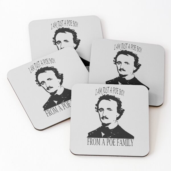Item preview, Edgar Allan Poe Quotes Horror Macabre Literary Poet Author Gift designed and sold by TopTeeShop.