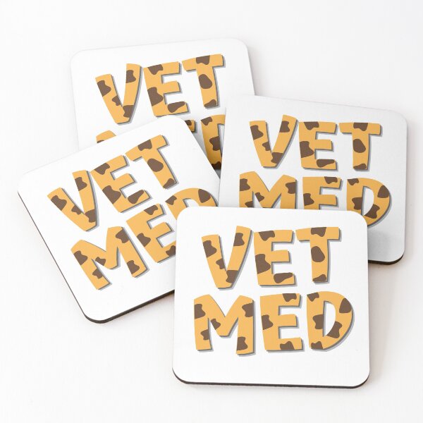 Item preview, VET MED Orange and Brown - giraffe spot pattern | veterinary medicine designed and sold by malvellina.