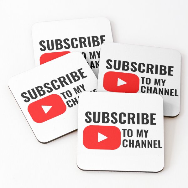 Item preview, Subscribe to my YouTube Channel design designed and sold by MucciStore.