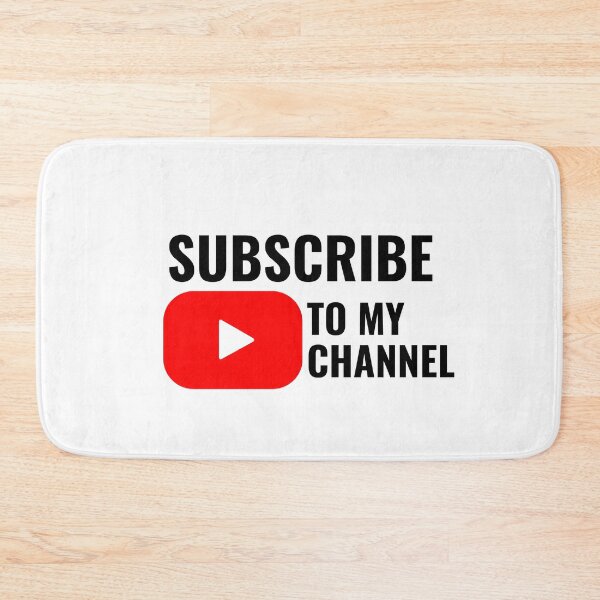 Item preview, Subscribe to my YouTube Channel design designed and sold by MucciStore.