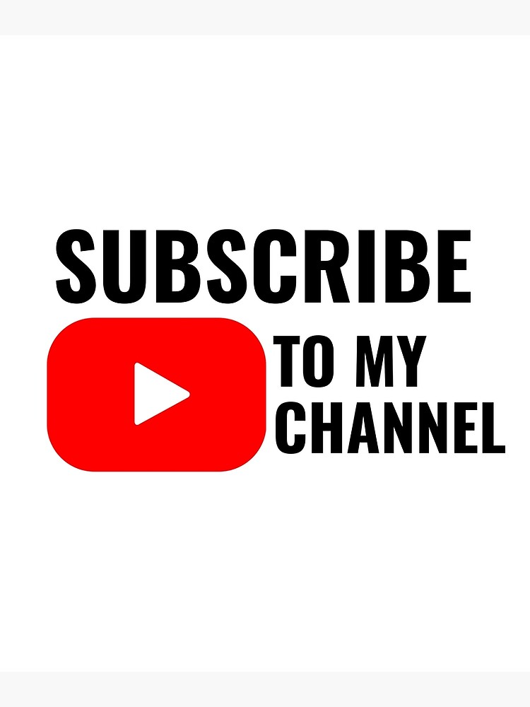 Subscribe to my  Channel design | Greeting Card