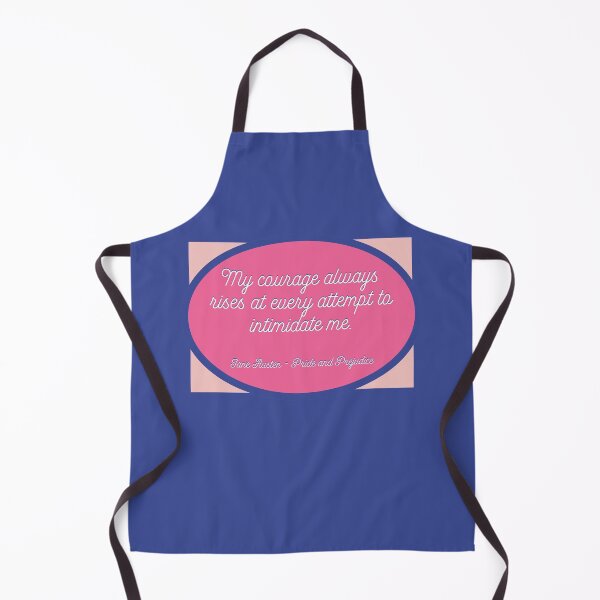 Item preview, My Courage Rises at Every Attempt to Intimidate Me - Pride and Prejudice Quote, Jane Austen designed and sold by heyitsclara.