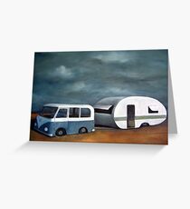 Emu field Greeting Card