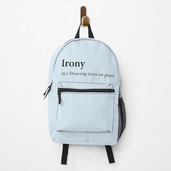 Item preview, Irony (n.) Drawing trees on paper designed and sold by darpjoo.