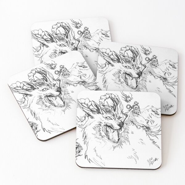 Item preview, Satanic wolf designed and sold by Xenyra.