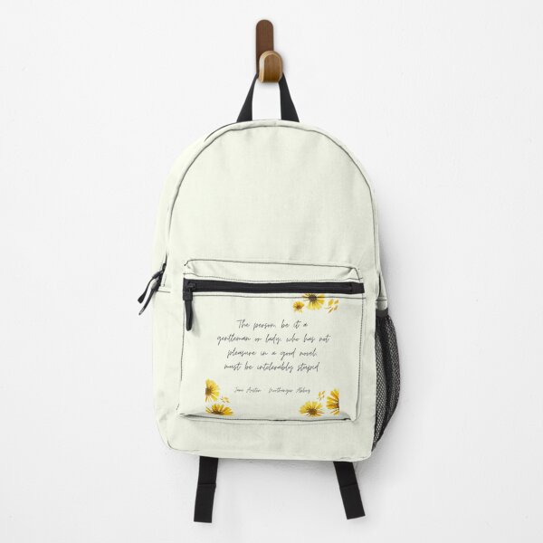Item preview, The person who has not pleasure in a good novel must be intolerably stupid - Northanger Abbey Quote, Jane Austen designed and sold by heyitsclara.