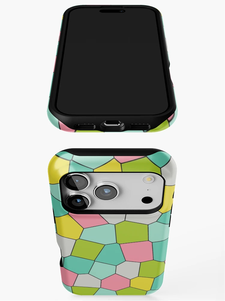 Thumbnail 3 of 4, iPhone Case, Fancy Colorful Pattern designed and sold by MagicSpread.