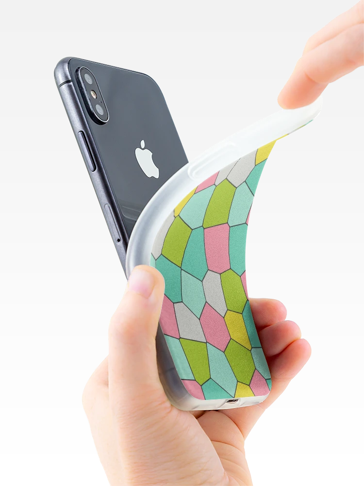 Thumbnail 4 of 5, iPhone Case, Fancy Colorful Pattern designed and sold by MagicSpread.