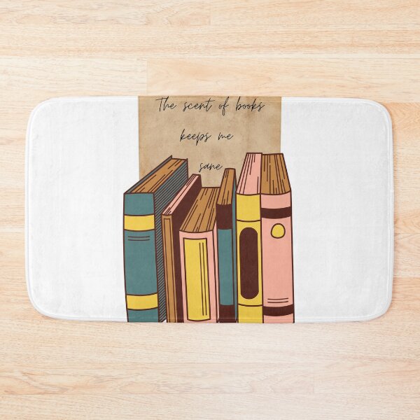 Item preview, The Scent of Books Keeps Me Sane - Bookish Sticker designed and sold by vela-ramhorn.